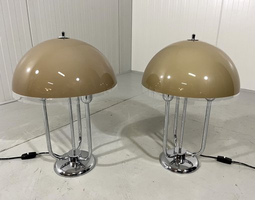 Form-Leuchte Table Lamps by Baulmann, 1960s Set of 2-TU-2041863