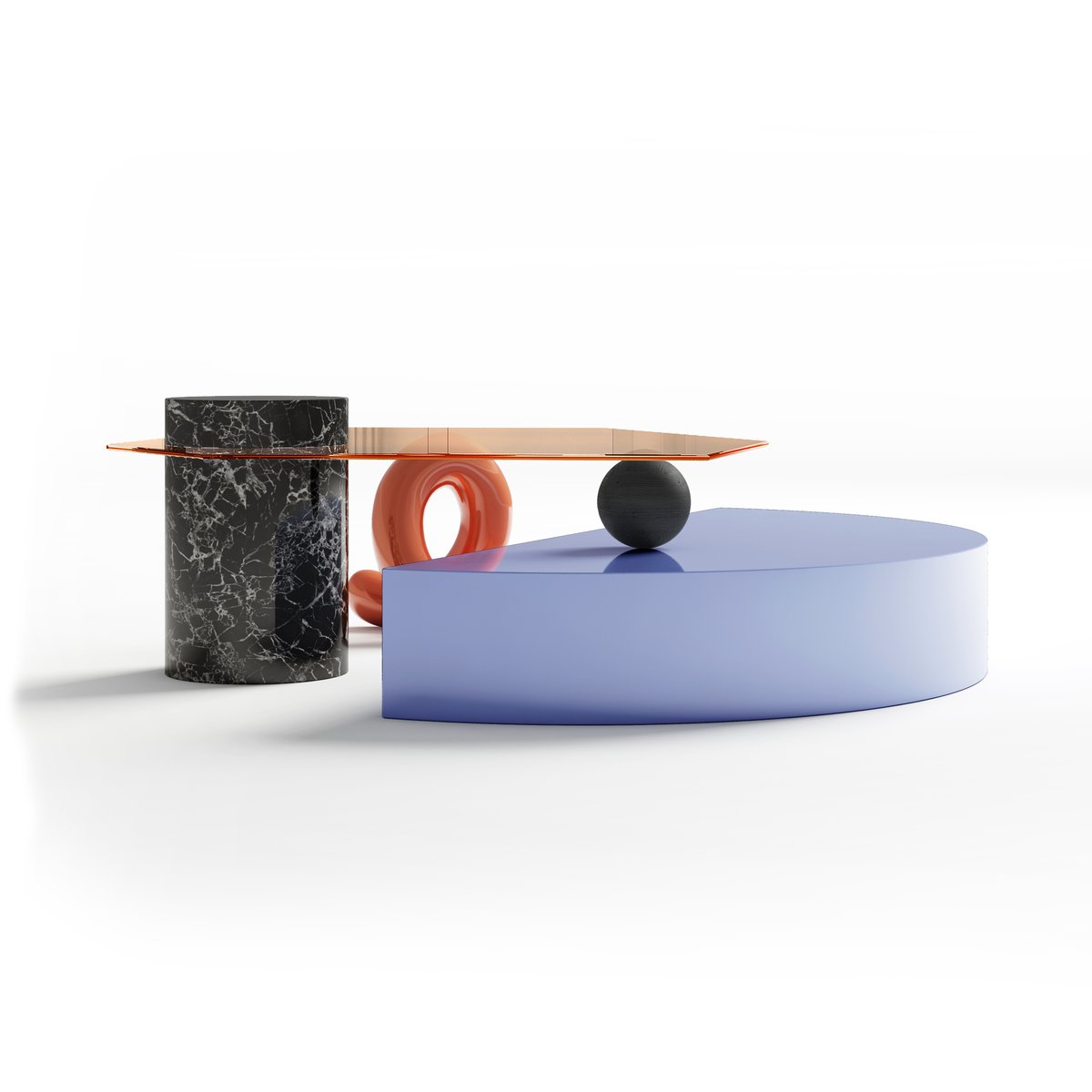 Forma Coffee Table by Studio Sabourin Costes and Mr Penfold for Behspoke