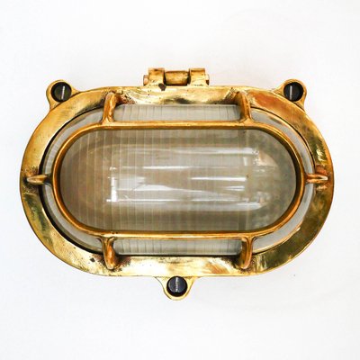 Former Holophane Wall Light in Bronze, 1950s-PSG-1776200