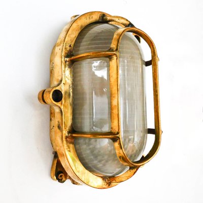 Former Holophane Wall Light in Bronze, 1950s-PSG-1776200