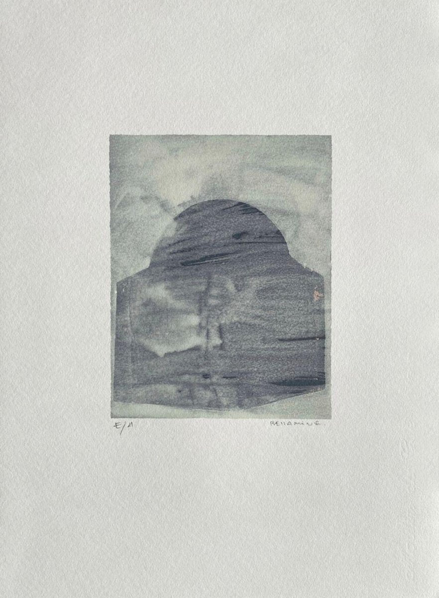 Fouad Bellamine, Lumière Sur Lumières 03 - Grandes Marges, 2007, Lithograph on Moulin Du Gué Paper