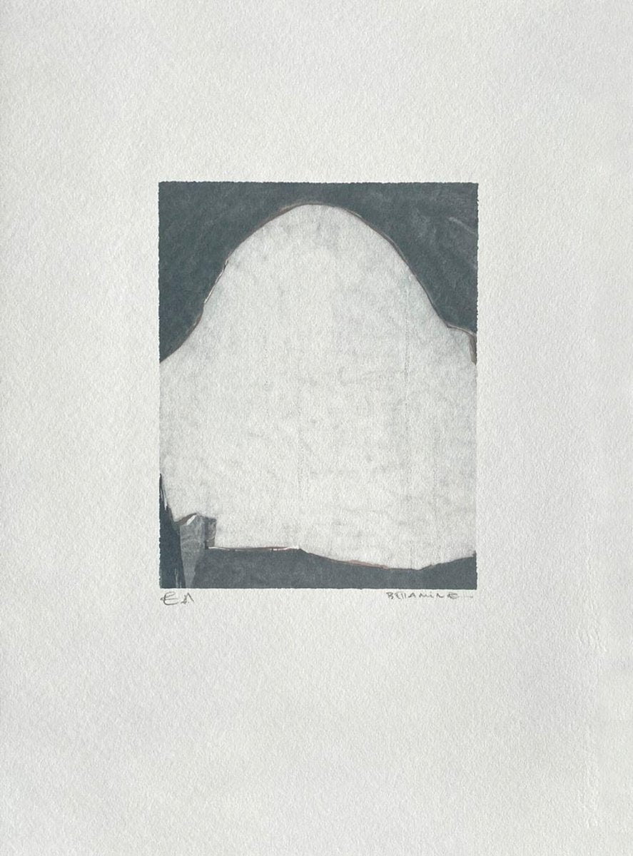 Fouad Bellamine, Lumière Sur Lumières 04 - Grandes Marges, 2007, Lithograph on Moulin Du Gué Paper