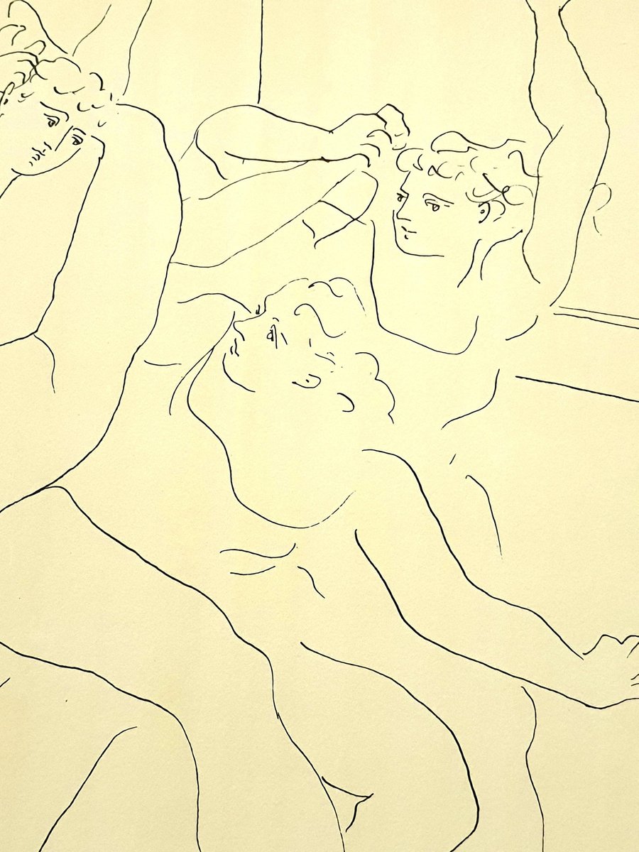 Four Ballet Dancers Lithograph after Pablo Picasso, 1946