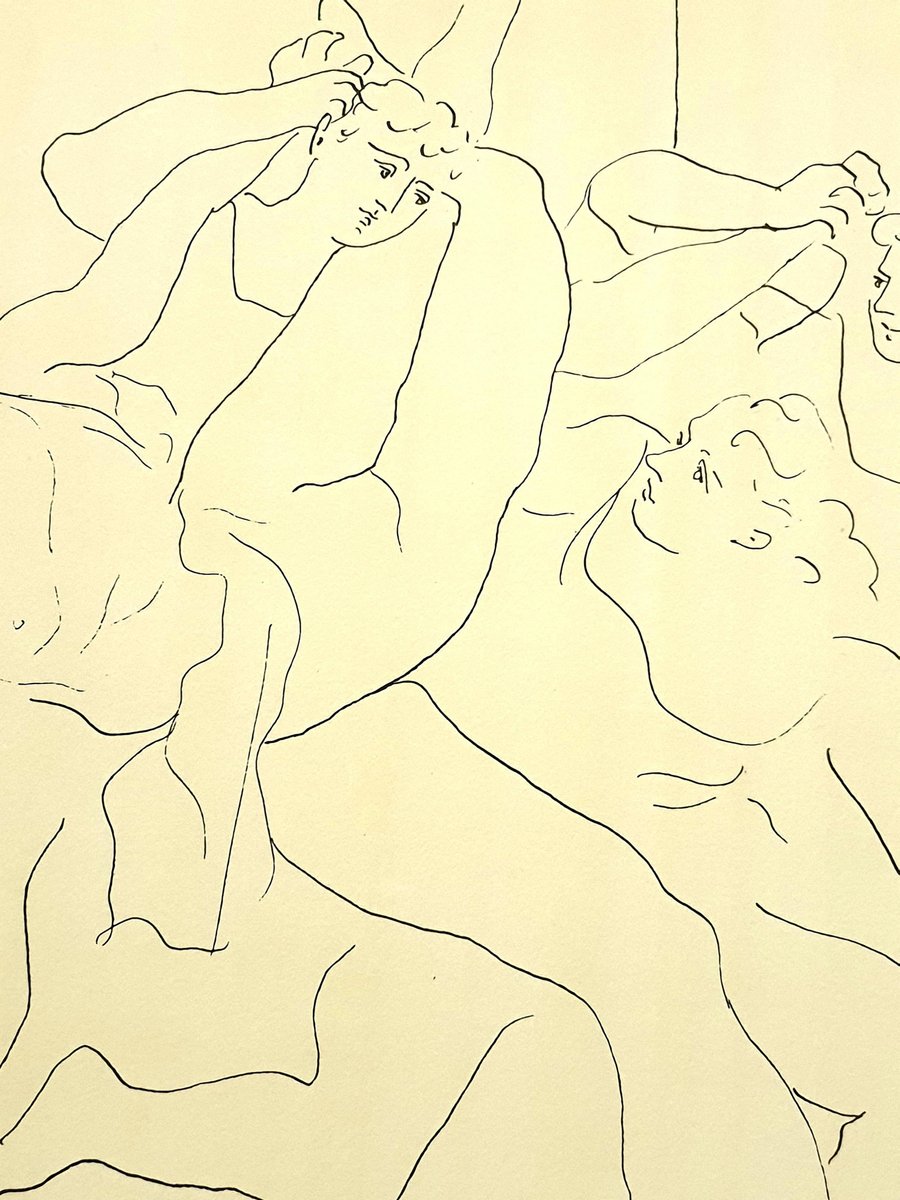 Four Ballet Dancers Lithograph after Pablo Picasso, 1946