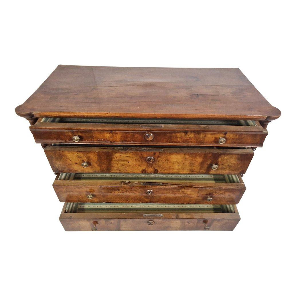 Four Drawer Wooden Dresser