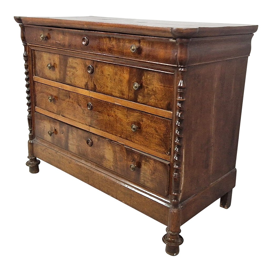 Four Drawer Wooden Dresser