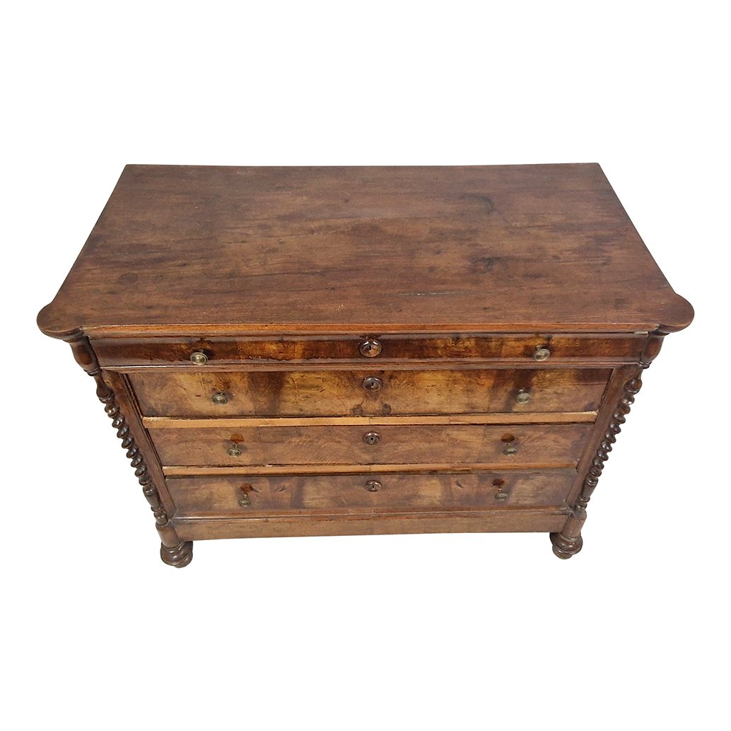 Four Drawer Wooden Dresser