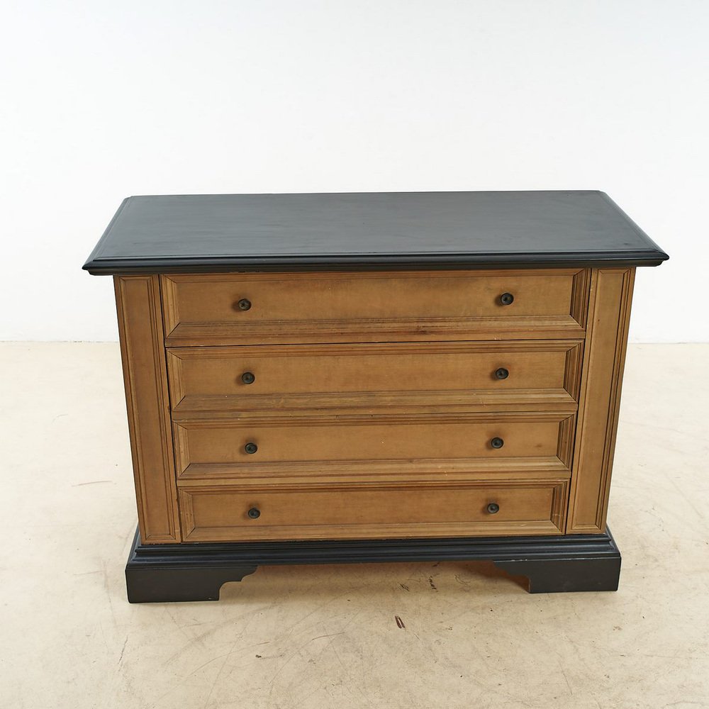 Four Drawers Drawer with Black Details