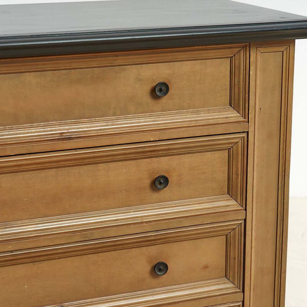 Four Drawers Drawer with Black Details