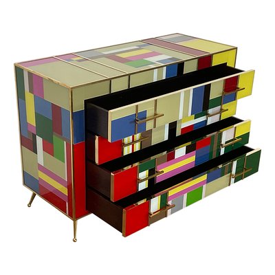 Four Drawers in Multicolor, 1980s-BEW-1773479