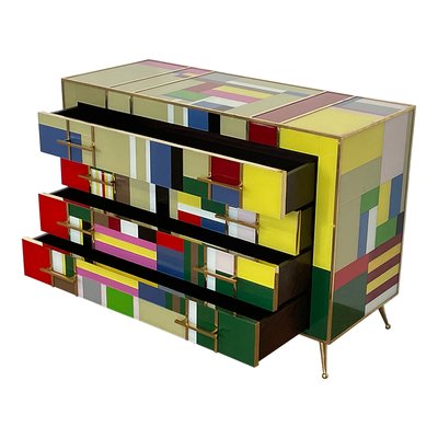 Four Drawers in Multicolor, 1980s-BEW-1773479