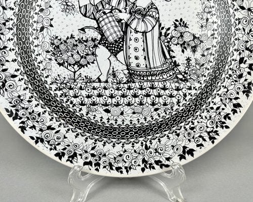 Four Seasons Summer Plate by Bjorn Wiinblad for Rosenthal Studio-Line, Germany-GYX-1703228