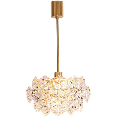 Four-Tier Crystal Glass Chandelier from Kinkeldey, 1960s-VLZ-632034