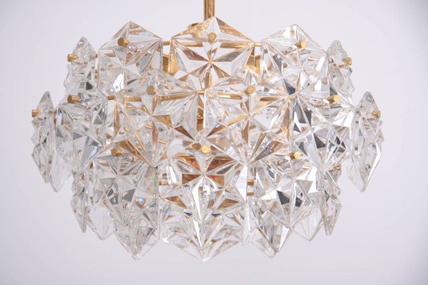 Four-Tier Crystal Glass Chandelier from Kinkeldey, 1960s-VLZ-632034