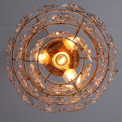 Four-Tier Crystal Glass Chandelier from Kinkeldey, 1960s-VLZ-632034