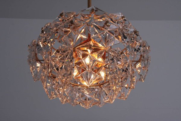 Four-Tier Crystal Glass Chandelier from Kinkeldey, 1960s-VLZ-632034