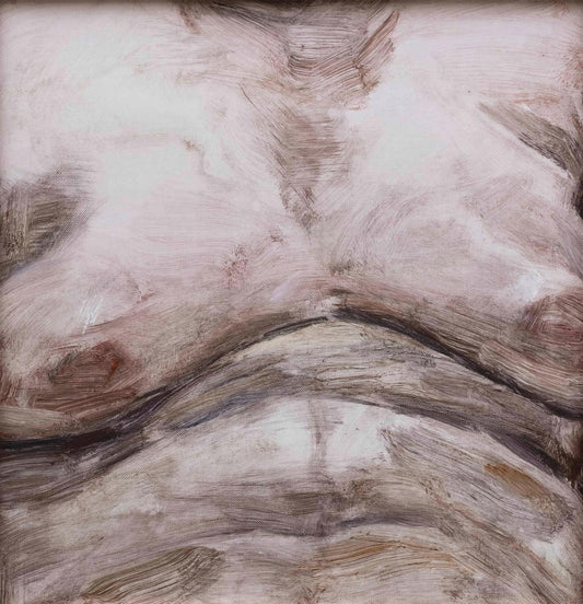 Fracture Surface No.2, Oil on Paper, 2015