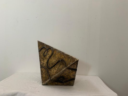 Fragments of Golden Mirror Vase, 1980s-IJR-1410948