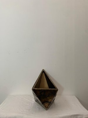 Fragments of Golden Mirror Vase, 1980s-IJR-1410948