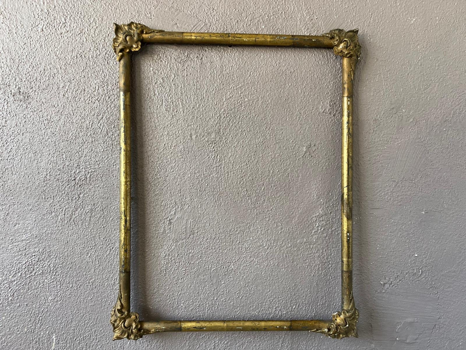 Frame Gilded with Gold Leaf