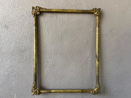 Frame Gilded with Gold Leaf