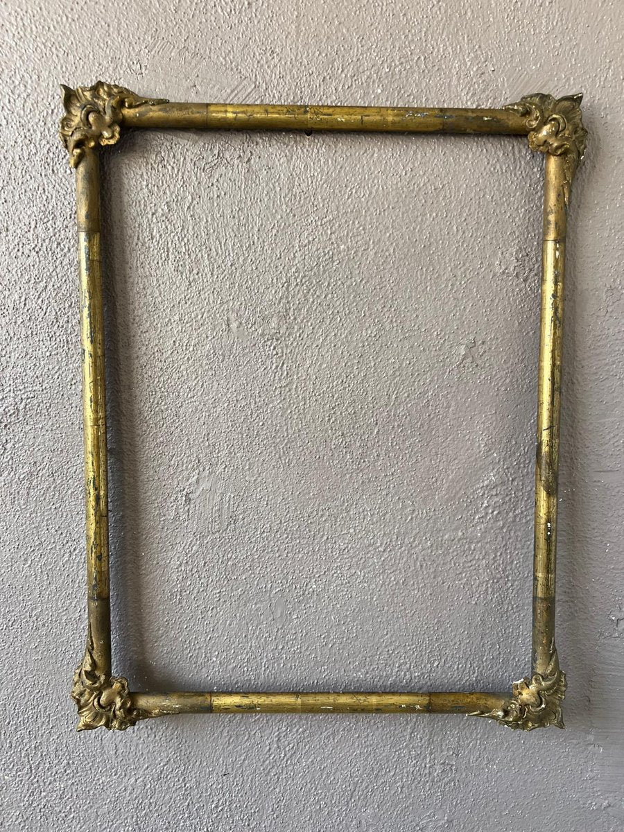 Frame Gilded with Gold Leaf