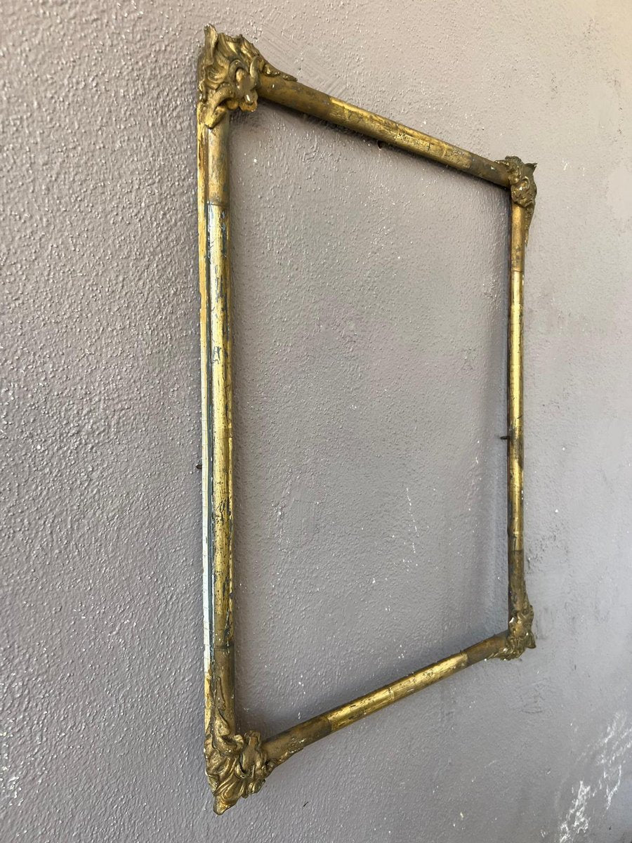 Frame Gilded with Gold Leaf