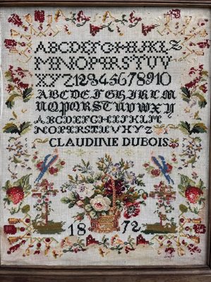 Framed Alphabet Primer Cross Stitch, 1872-SDV-900158