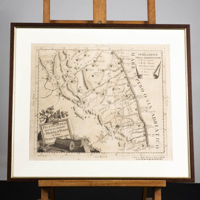 Framed Historical Geographical Map-RAQ-1800764