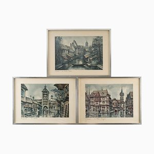 Framed Reproductions, Set of 3-WFS-911021