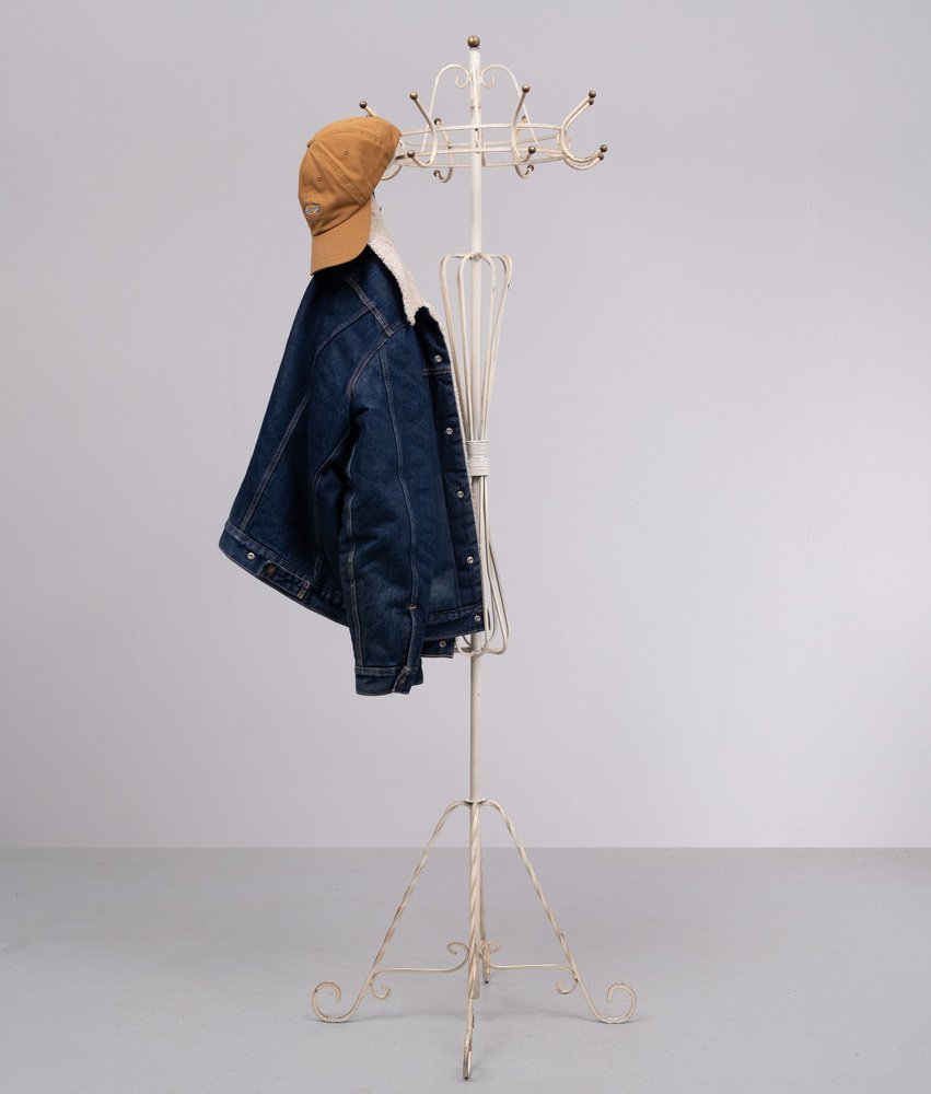 France Provincial Standing Coat Rack, 1950s