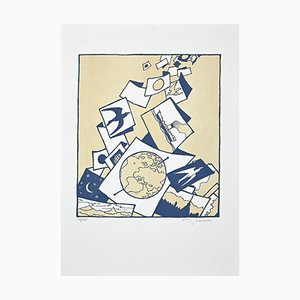 Francesco Casorati, Untitled, Original Screen Print, Late 20th Century-ZCI-889853