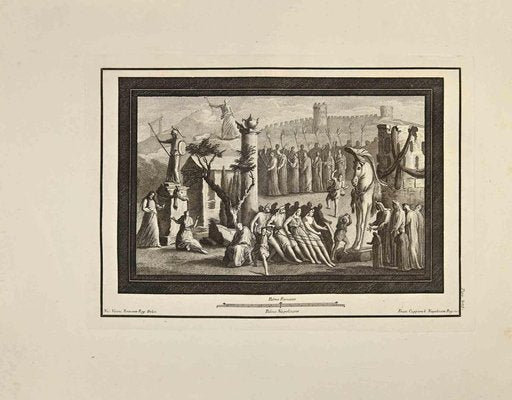 Francesco Cepparoli, Victory in Roman Empire, Etching, 18th Century-ZCI-2029269