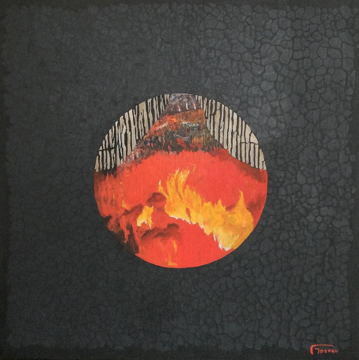 Francis Moreau, Marche Au Feu, 2008, Oil on Canvas