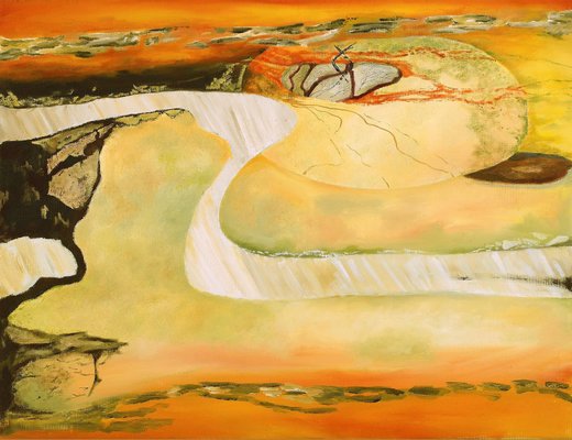 Francis Moreau, Remerciement au Ruisseau, 2008, Oil on Canvas-CHG-1278553