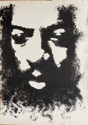 Francis Paudras, Portrait of Ornette Coleman, 1967, Lithograph-WBT-2041041