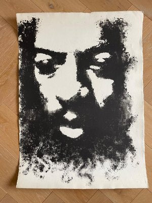 Francis Paudras, Portrait of Ornette Coleman, 1967, Lithograph-WBT-2041041