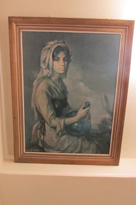 Francisco Ribera, Portrait of Woman, 1966, Oil on Panel, Framed-RDN-1110328