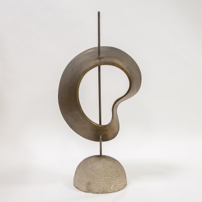 Franco Asco, Forma Evoluzione 14B, 1957, Bronze & Stone-XSC-1377167