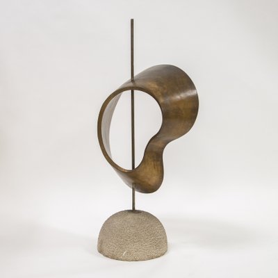 Franco Asco, Forma Evoluzione 14B, 1957, Bronze & Stone-XSC-1377167