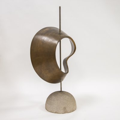 Franco Asco, Forma Evoluzione 14B, 1957, Bronze & Stone-XSC-1377167