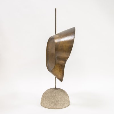 Franco Asco, Forma Evoluzione 14B, 1957, Bronze & Stone-XSC-1377167