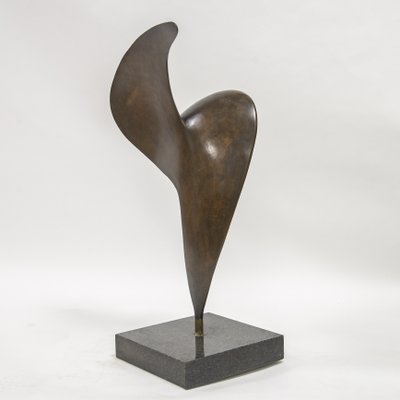 Franco Asco, Forma Evoluzione 18E, 1955, Bronze & Stone-XSC-1377173