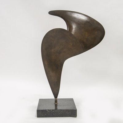 Franco Asco, Forma Evoluzione 18E, 1955, Bronze & Stone-XSC-1377173