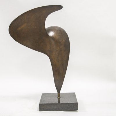 Franco Asco, Forma Evoluzione 18E, 1955, Bronze & Stone-XSC-1377173