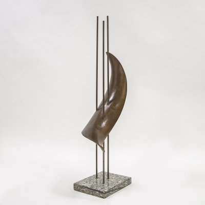 Franco Asco, Forma Evoluzione, 1960s, Bronze & Stone-XSC-1377298