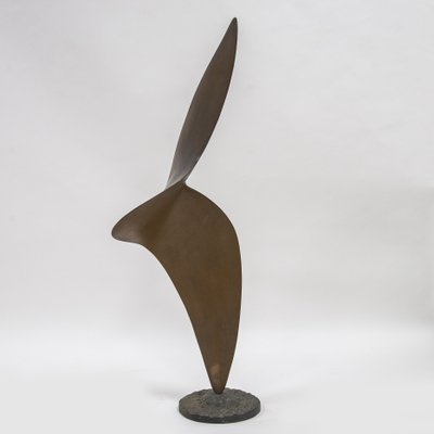 Franco Asco, Forma Evoluzione, 1960s, Bronze & Stone-XSC-1377191