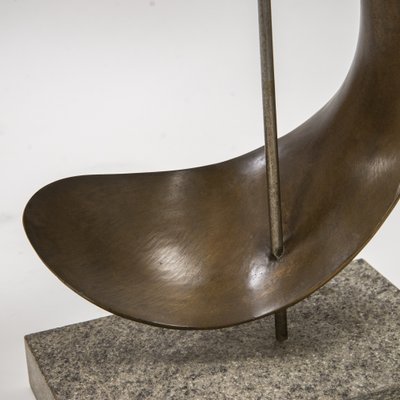 Franco Asco, Forma Evoluzione, 1960s, Bronze & Stone-XSC-1377306