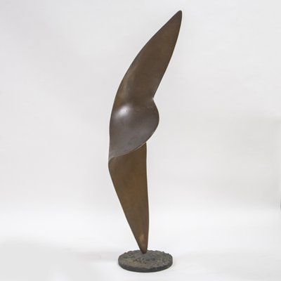 Franco Asco, Forma Evoluzione, 1960s, Bronze & Stone-XSC-1377191