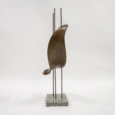 Franco Asco, Forma Evoluzione, 1960s, Bronze & Stone-XSC-1377298